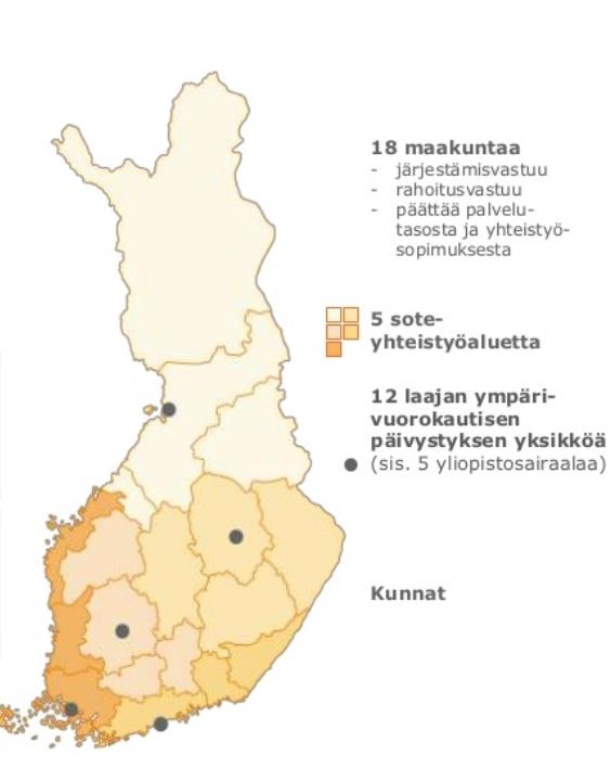 Pelastustoimen kehittämishanke 2015-2018 Pelastustoimen ja varautumisen valtakunnallista koordinointia vahvistetaan Selkeytetään pelastustoiminnan ja siviiliviranomaisten johtamista sekä