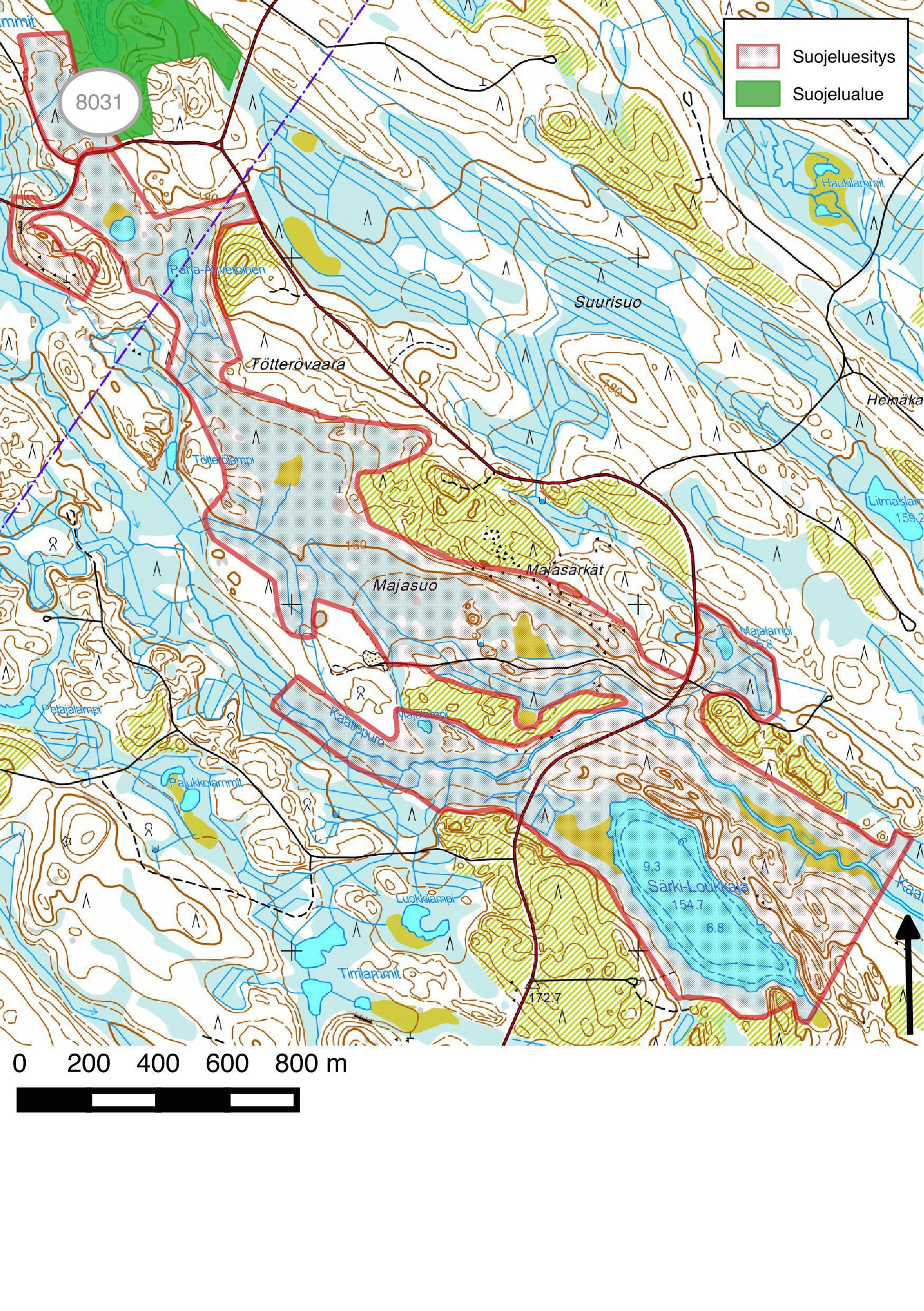 Suomenselän ja maanselän alueiden -suojelu ja ennallistamisesitys