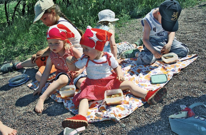 , A summer day at the Salpausselkä