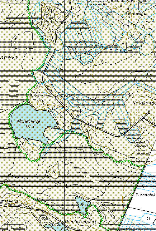 58 Kohdetyyppi: 9 Valmistuspaikat/työpaikat Copyright: Metsähallitus 2008