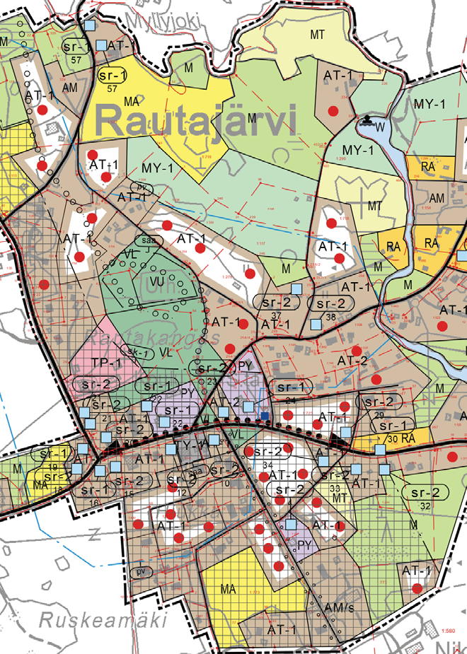 Rautajärven osayleiskaava Rautajärven osayleiskaava laaditaan kyläkaavana. Sitä voidaan valmistuttaan käyttää rakennuslupien perusteena. Suunnittelualue käsittää Rautajärven keskustan tienoon.