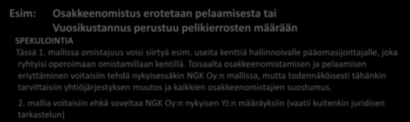 5. Tehdään käänteentekevä uudistus jotain muuta? Mutta mitä? Esim: Fuusio toisen yhtiön kanssa? (vrt.