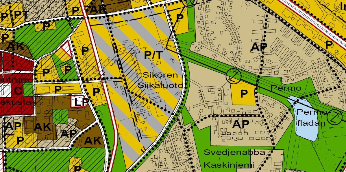 UTREDNING FÖR AFFÄRLOKALENS UTVIDGNING BÄCKVÄGEN SELVITYS TOIMITILOJEN LAAJENTAMISESTA BILAGA LIITE Suunnittelutilanne ohjanmaan maakuntakaavassa 00 selvitysalue sijaitsee keskustatoimintojen alueen