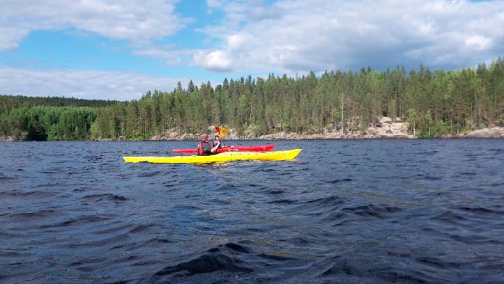 4. Kalasääsken vesillä -melontaretki Etelä-Konneveden kansallispuistossa Keski-ikäiset, esim.