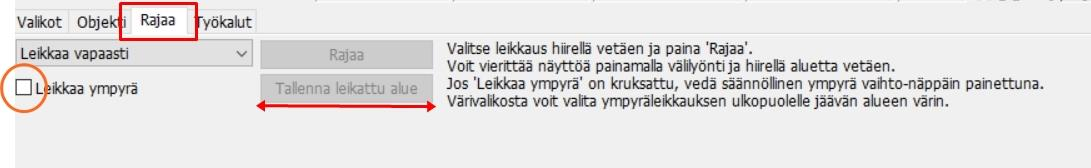 Tässä kuvassa on siirrettynä kaksi tekstiä. Tekstiä napsauttamalla sen ympärille tulee pienet kahvat. Ne saat pois napsauttamalla tekstin ulkopuolella. Koonmuutoskahvoista voit muuttaa tekstin kokoa.