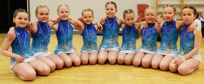 10 Kilpailevia joukkueita TiVoLilla! Tikkakosken Voimistelu- ja Liikuntaseurassa on useita lasten ja nuorten joukkuevoimistelusekä tanssijoukkueita.