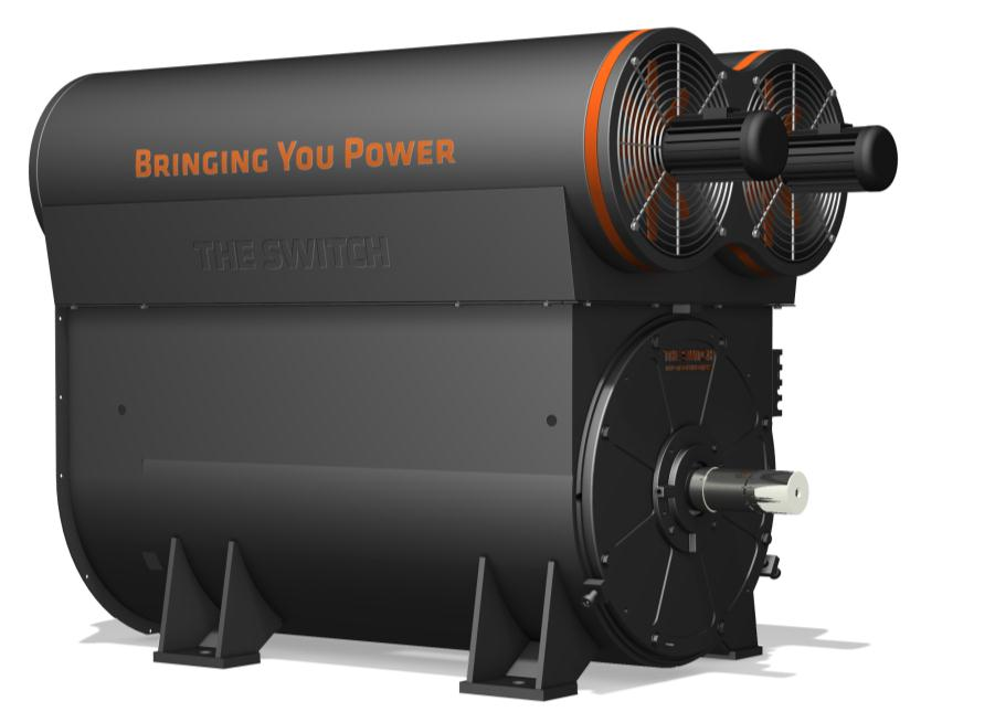 The Switch valmistaa kestomagneettigeneraattoreita kolmessa eri nopeusluokassa. Nopeakäyntisten generaattoreiden pyörimisnopeus on 1000 1500 rpm ja nimellisteho 1,1 5,6 MW.