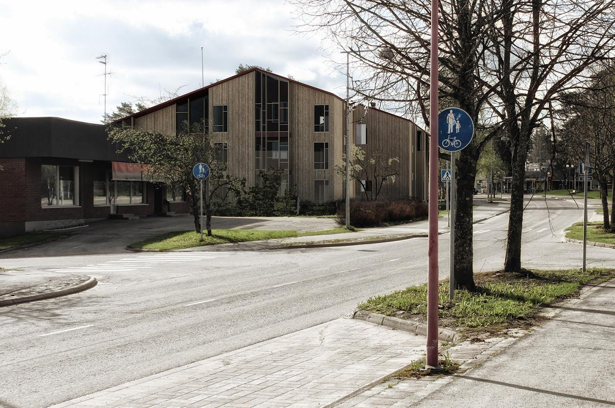 13 5.3 Vaikutukset rakennettuun ympäristöön Kaavamuutosalue on keskeisellä paikalla kirkonkylän keskustassa Kylätiehen ja Ketuntiehen rajoittuvalla tontilla.