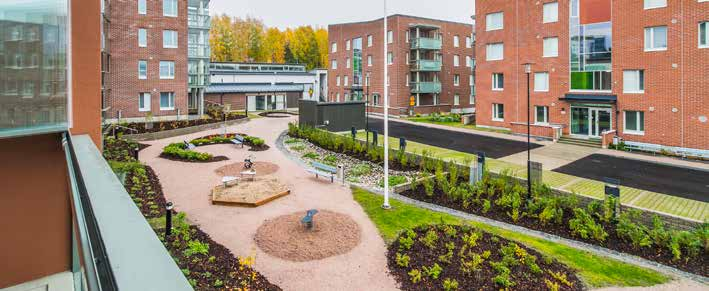5 Asunto Oy Helsingin Agronomi Vihreänä onnesta Varustamme Agronomin kodit tekniikalla, joka kannustaa sinua seuraamaan ja va henta ma a n omaa energian kulutustasi.