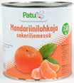 PATU-TUOTTEET PATU SYVÄPAISTOÖJY 10 PATU SINAPPI 10 KG PATU TOMAATTIKETSUPPI 10 KG PATU PANNARIHIO 6 KG 14,95 knu, 1,50 ME 1 9,90 snk, 0,99 kg ME 1 12,95 snk, 1,30 kg ME 1 15,90 snk, 2,65 kg ME 1