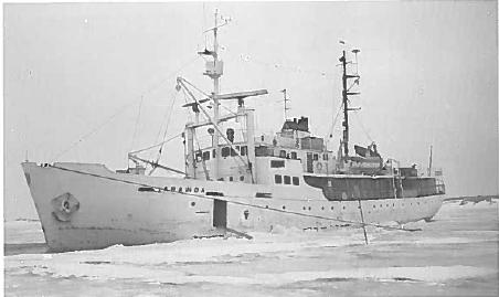 19 Kuva 7. M/s Aranda II /1/. Vuosien 1900 1958 aikana valtio ei halunnut sekaantua avovesiaikaiseen liikennöintiin lainkaan, koska kilpailuun yksityisten varustamojen kanssa ei haluttu ryhtyä.