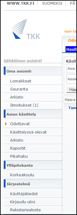 Sivu: 3/10 1 YLEISTÄ Järjestelmän osoite on https://eage.aalto.fi/ Teknisen tuen tavoittaa osoitteessa eage@aalto.