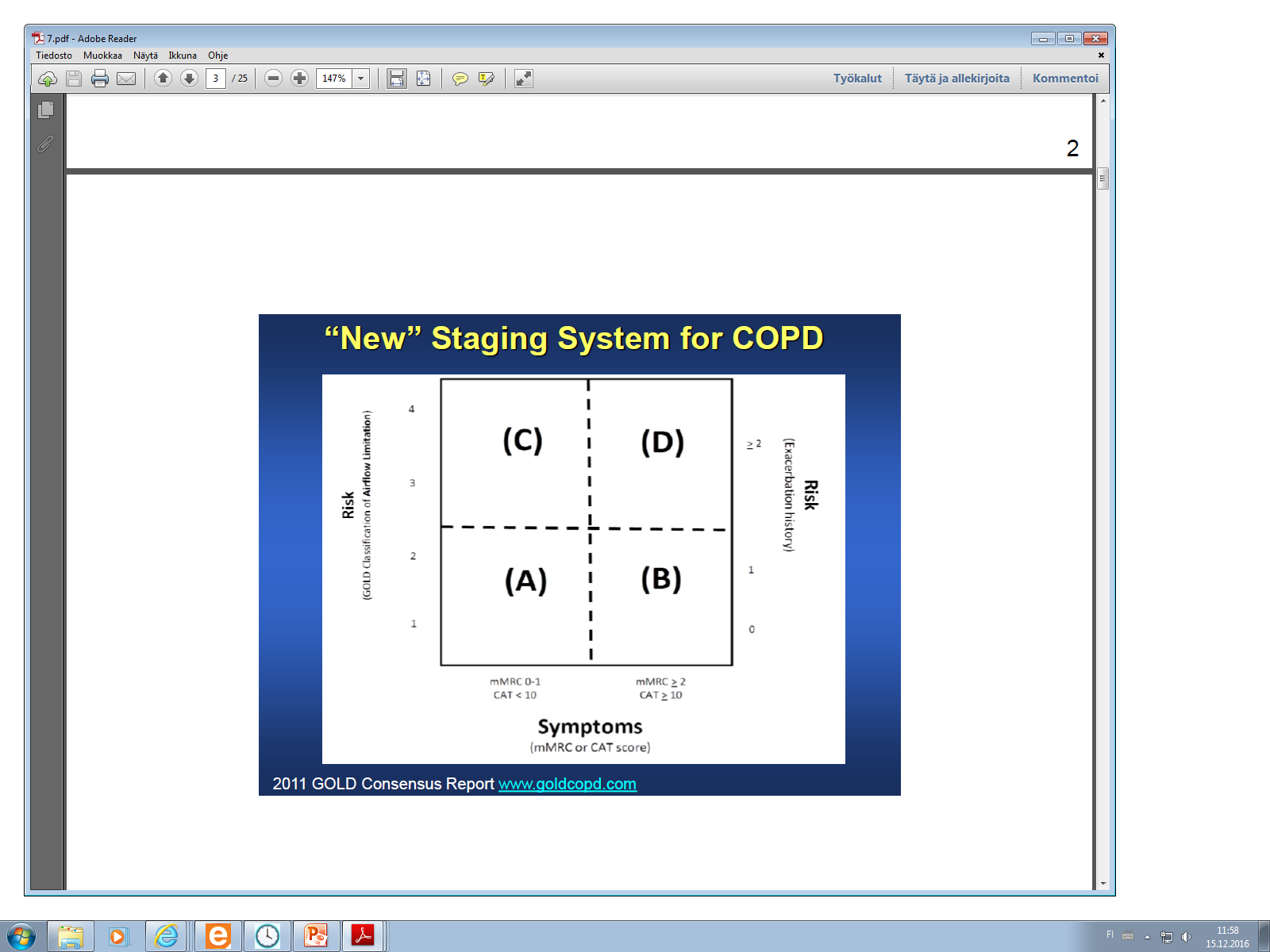 COPD:n