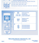 F565733 Operating Instructions Air Conditioner Indoor Unit Outdoor Unit CS-HE9GKE CU-HE9GKE CS-HE12GKE CU-HE12GKE ENGLISH 2~7 Before operating the unit, read these operating instructions thoroughly