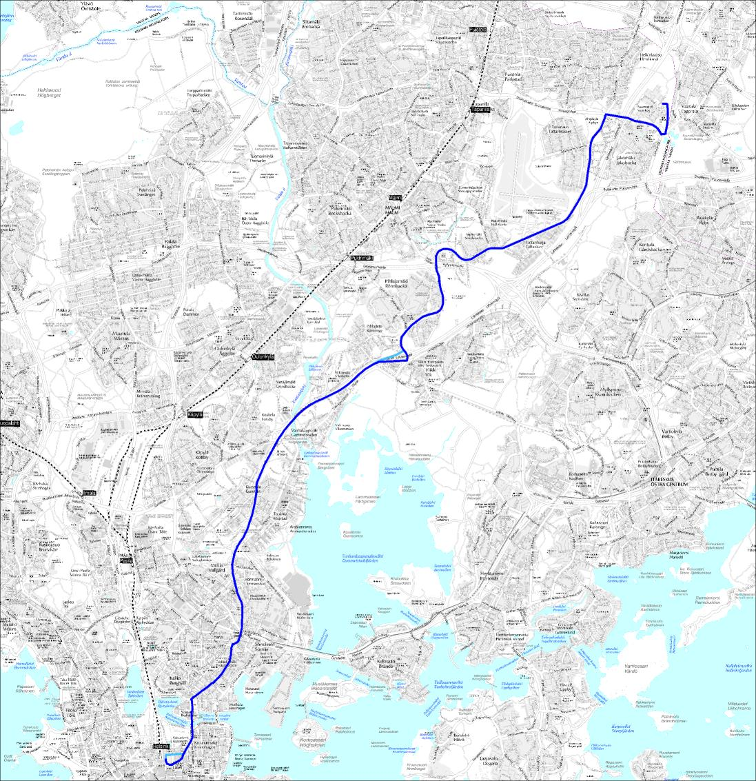 Linja 77 Rautatientori - Lahdenväylä - Pihlajamäki - Sepänmäki - Alppikylä - Jakomäki Linja 77 Ruuhka Päivä/ilta La, päivä Su, päivä Vuoroväli, min 15 20 20 20