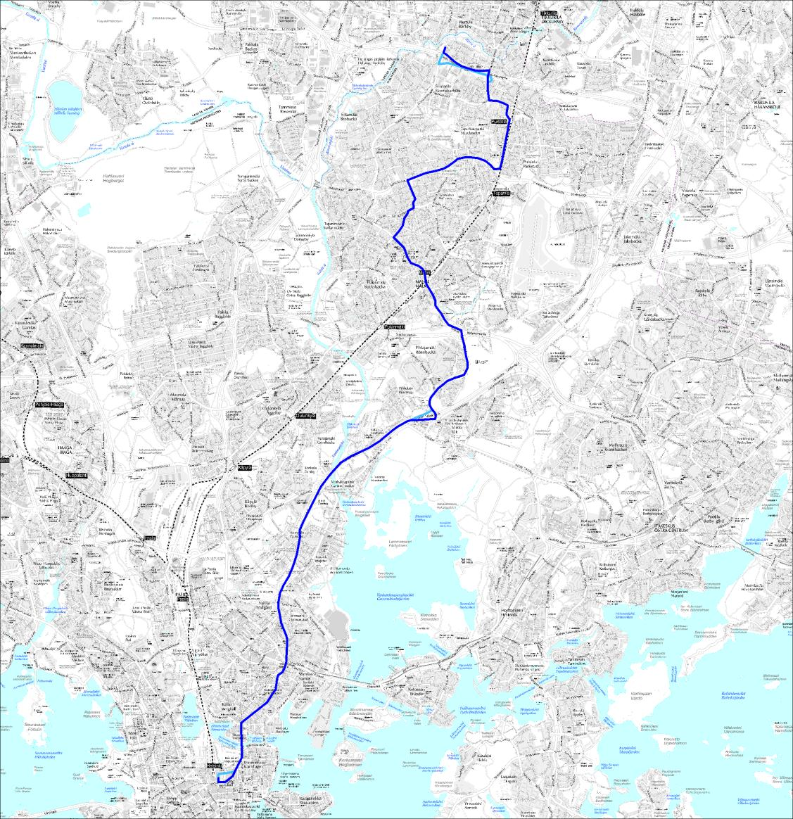 Linja 73N Rautatientori Lahdenväylä Pihlajamäki Malmi Tapaninkylä Puistolan asema Ala-Tikkurila Linja Ma-su n. klo 23.30 1.30 Pe-la / la-su yöt n. klo 1.30 4.