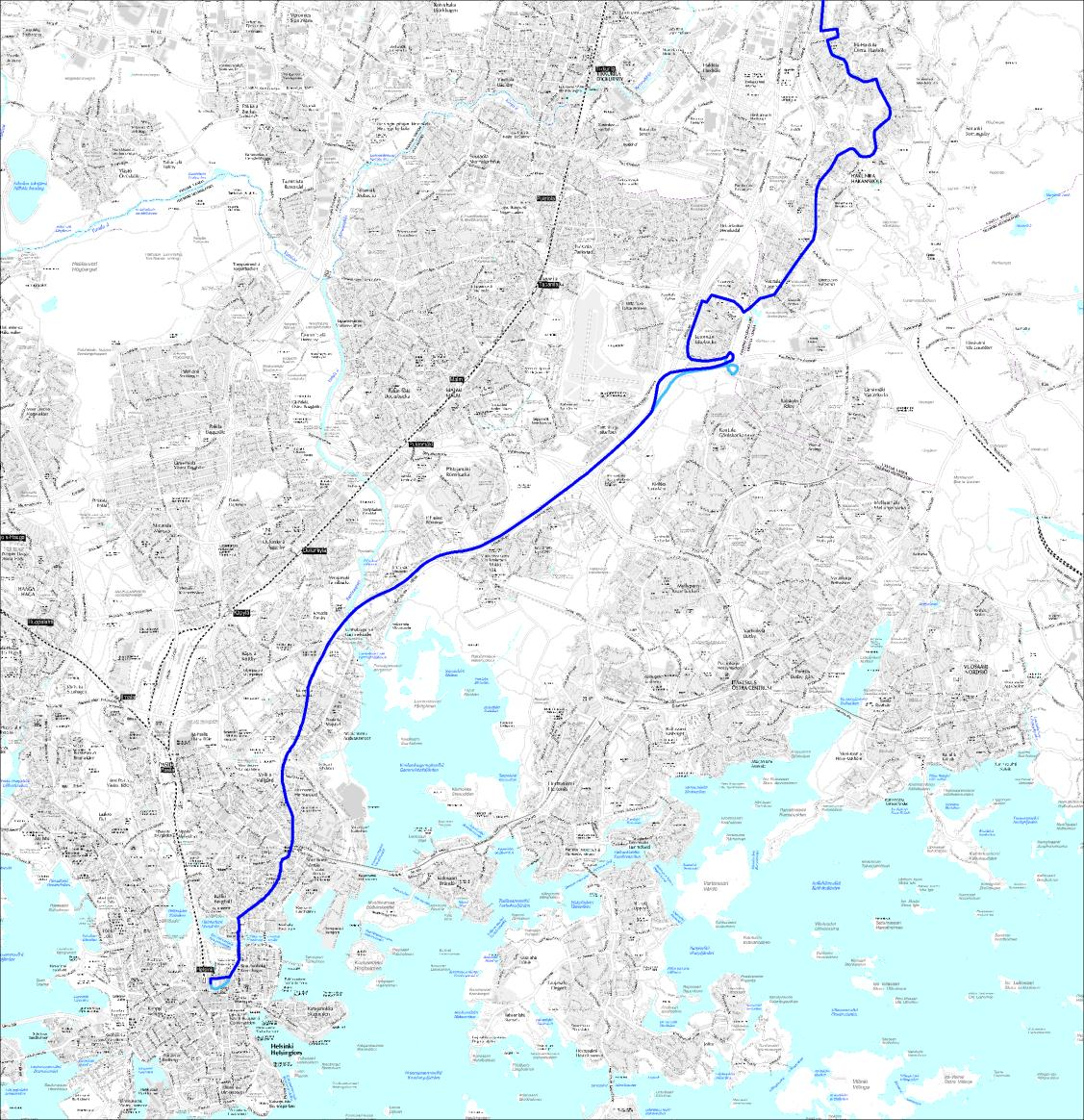 Linja 717N Rautatientori Lahdenväylä Jakomäki Hakunila Kuninkaanmäki Linja 717N Ma-su n. klo 23.30 1.30 Pe-la / la-su yöt n. klo 1.30 4.