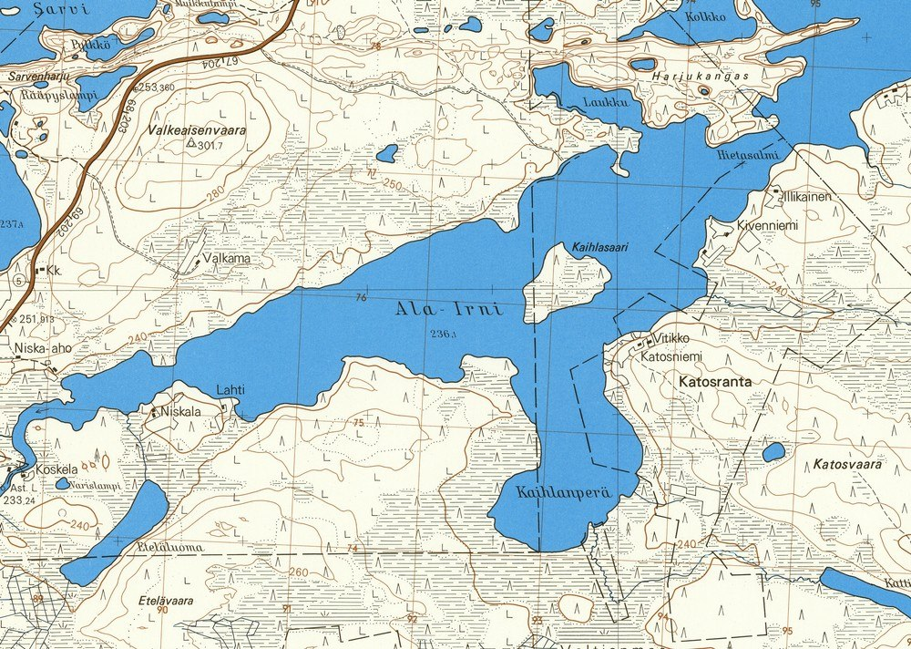 6 4. Alueen aiempi maankäyttö. Ala-Irni sijaitsee Iijoen vesireitin varrella, joka oli jo varhaisella mesoliittisella kivikaudella tärkeä kulkureitti.