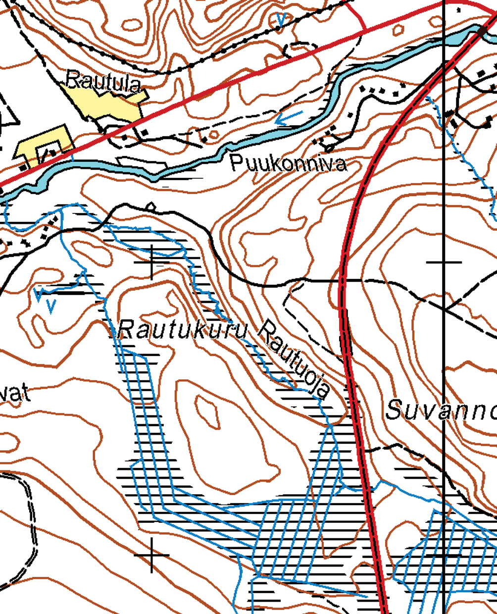 KOLARI Hannukaisen rautakaivosalueen arkeologinen inventointi Piritta Häkälä 2011 RAUTUOJA 1000019029 talonpohja