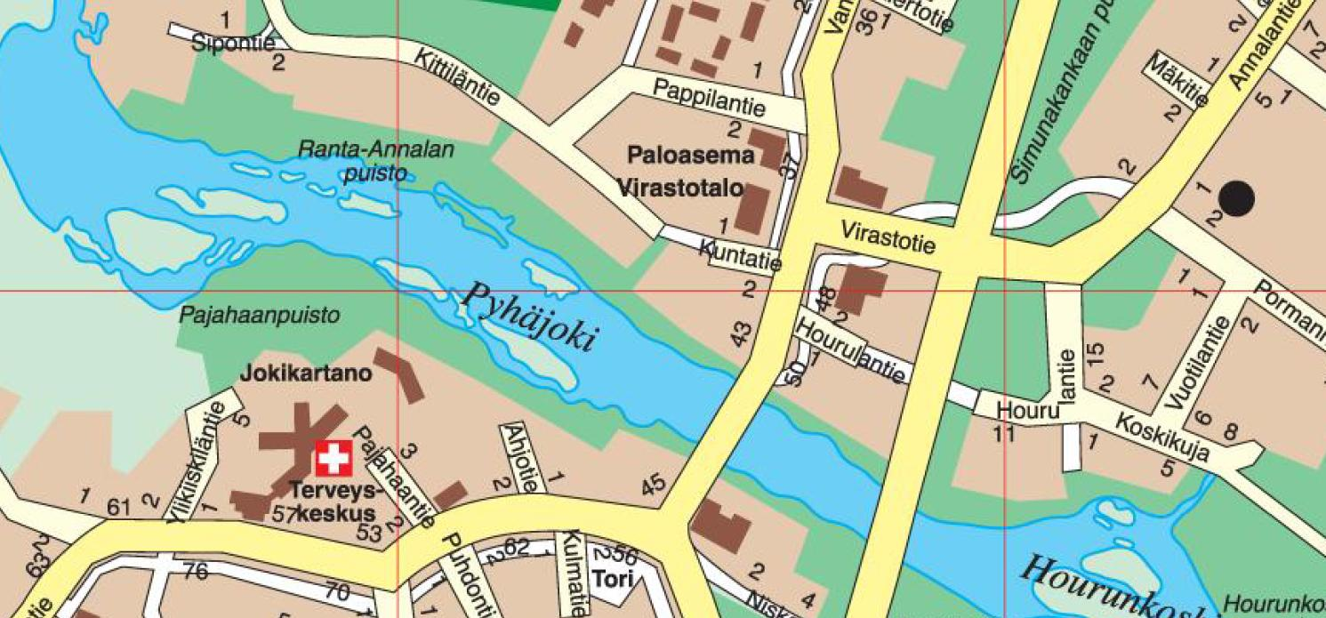 1.2 Kaava-alueen sijainti Pyhäjoen kunta Suunnittelualue sijaitsee Pyhäjoen kunnan keskustaajamassa.