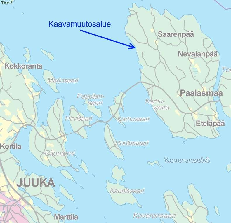 Liite 2 OSALLISTUMIS- JA ARVIOINTISUUNNITELMA (OAS) PIELISEN RANTAOSAYLEISKAAVAN MUUTOS JUUKA, PAALASMAA Tilat Pielismaa