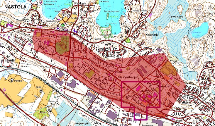 Kuva: Asikkalan keskustatoimintojen aluerajauksen tarkistus Kuva: Lahden Nastolan keskustatoimintojen aluerajauksen tarkistus Hartolan, Hämeenkosken, Kärkölän, Padasjoen ja Sysmän keskustatoimintojen