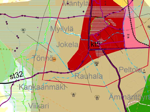 KANKAANMÄKI km11 Kankaanmäen km11 alue sijaitsee Orimattilan ydinkeskustasta lounaaseen linnuntietä n. kilometrin päässä.