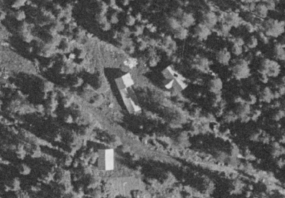 Kuva 14. Ilmakuva alueesta 1970-luvun alusta.