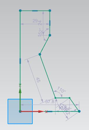 25 Kuva 18. NX:n perustyökaluvalikko. Piirtämisen yhteydessä NX antaa automaattisesti piirrokselle niin sanotut pehmeät mitat (kuva 19).