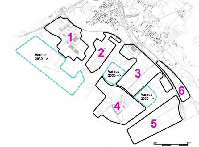 Moreenin liikennetuotos tarkistus 2016 Tarkistuksen perusteet: Liikennetuotokset laskettu vuosille 2025 ja 2035 Vuoden 2025 kerrosala laskettu n 420 000 k m2 mukaan osa alueet 1, 2 ja 3 toteutuneet
