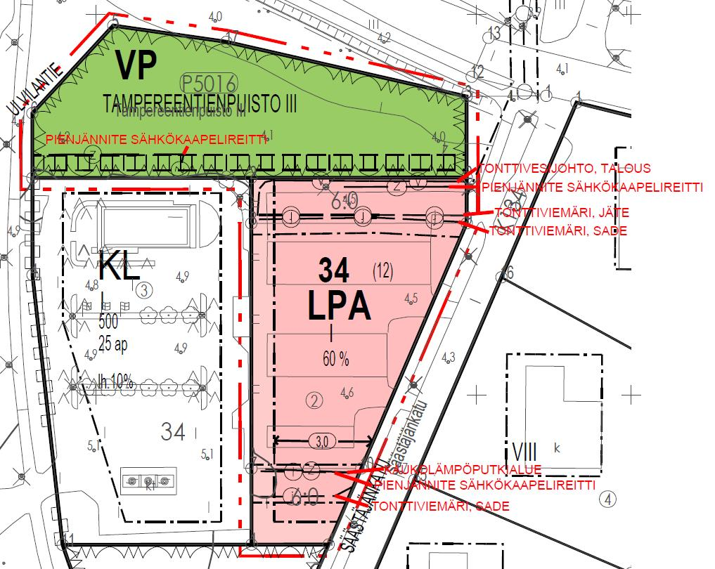 5/6 Suunnittelualueella sijaitsevat yhdyskuntatekniikat. 6.