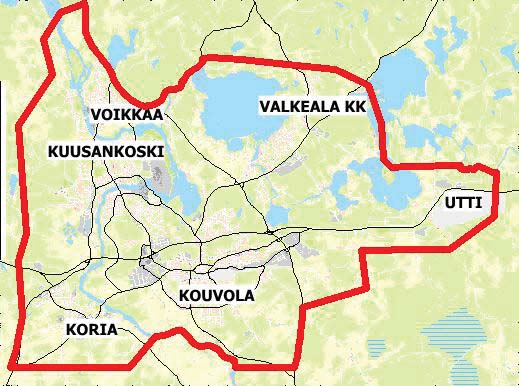 Kouvolan aupuni aanäytön suunnittelu Yleisaavoitus Khej 12.8.