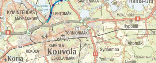 Jaso on vilasliienteinen ja osuudella esiintyy säännöllisesti työmataliienteen ruuhautumista, joa orostuu liittymissä.