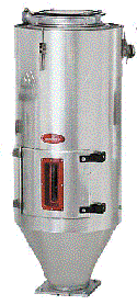 36 KUVIO 12. Wemo 8-5-robotti (Wemo) Kuivailmakuivuriksi valitaan esimerkiksi Moretto-kuivailmakuivuri. Sen suppilo on TC200P, jonka tilavuus on 200 dm³.