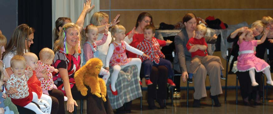VARHAISIÄN MUSIIKKIKASVATUS MUSIIKKILEIKKIKOULU 3 KK 3 -VUOTIAAT käyvät musiikkileikkikoulussa vanhempansa tai hoitajansa kanssa.