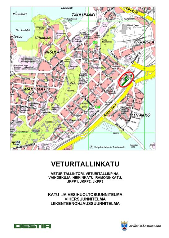 TAMPEREEN AMMATTIKORKEAKOULU 22 (45) Rakennustekniikka, Yhdyskuntatekniikka Juha Antila Kuva 2 Suunnitelman kansilehti 4.3 
