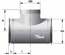 VEODUCT - Tuoteluettelo 17 VEOFEX T-KAPPAE VEOFEX FET - T-KAPPAE, OSAKOKO - KANAVA FET-aaa- H i Paino, mm mm mm kg -0-0 8