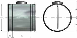 VEODUCT - Tuoteluettelo 35 SÄÄTÖ- JA SUKUPETI BDEP-4 Koot 008-035 Koot 0-063 BDEP-4--c A B i Paino, mm mm mm mm kg -008 135 80 35 0.