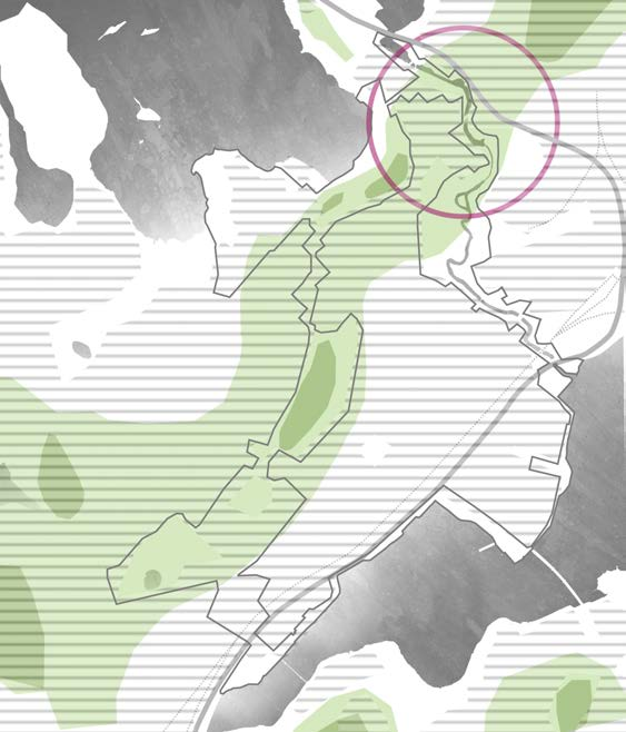 4.4. MAISEMARAKENNE JA TOPOGRAFIA Jyväskylän keskusta ja täten myös Kehä Vihreä kuuluvat Itäisen Järvi-Suomen maisemamaakunta-alueeseen, tarkemmin Keski-Suomen järviseudun alueeseen.