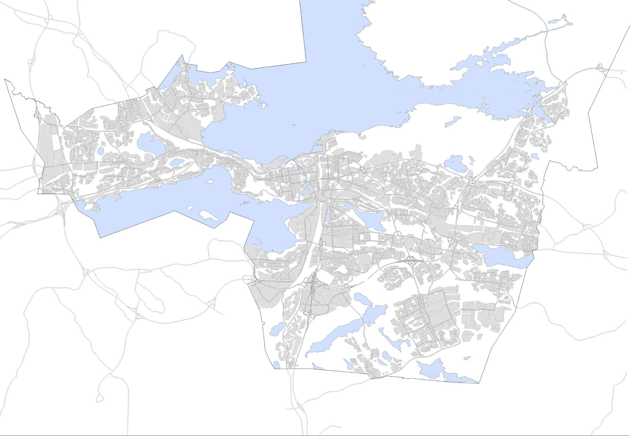 Tampereen suunniteltu rakentuminen vuosina (k-m 2 ) Pohjoinen suuralue Kantakaupungin eheyttäminen Nurmi-Sorila 2020-2030 Niemenranta-