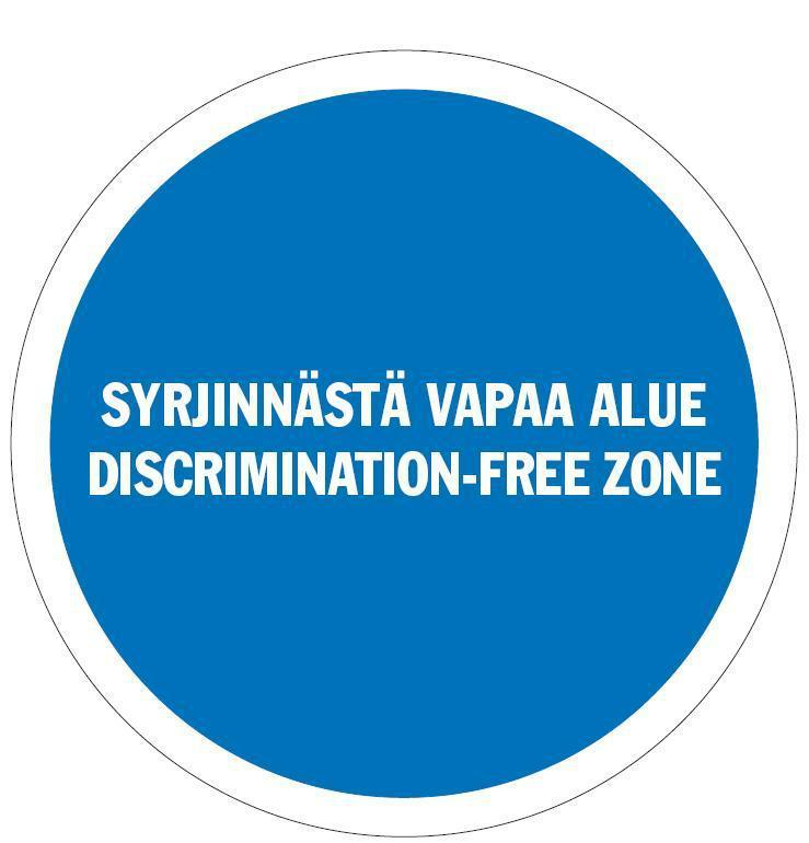 Syrjinnän ehkäisy -kysely syksy 2016 työllisyyspalveluiden yksiköt (N=60) Syrjintä on kiellettyä: Iän (3) Alkuperän (4) Kansalaisuuden (4) Kielen Uskonnon (2)