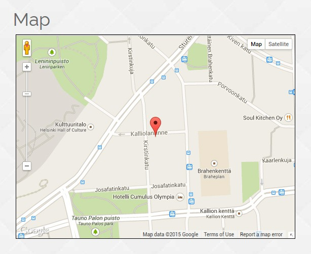 Ongelma ratkaistiin ottamalla Google Maps Embed API:n sijaan käyttöön WordPressin lisäosa, MapPress Easy Google Maps (kuva 8): https://wordpress.