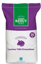 Sopii erityisesti karitsoille alkukasvatukseen ja uuhille suurimman maidontuotannon kauteen.