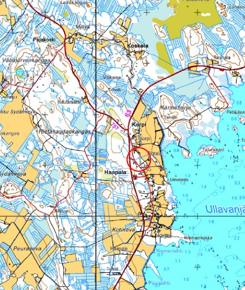 OSALLISTUMIS- JA ARVIOINTISUUNNITELMA ULLAVANJÄRVEN YLEISKAAVAN MUUTOS TILA 272-430- 15-47 Kokkolan kaupunki Tekninen palvelukeskus Kaupunkiympäristön vastuualue Kaavoituspalvelut PL 43, 67101