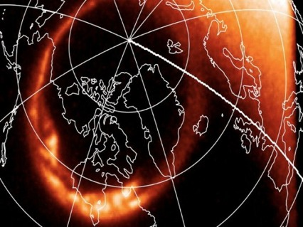 Revontulialueet Kuva NASA Ilmatieteen laitoksen MIRACLE-mittalaiteverkosto Fennoskandiassa ja Huippuvuorilla sisältää magneettikenttää mittaavia ja revontulia kuvaavia laitteita (www.space.fmi.