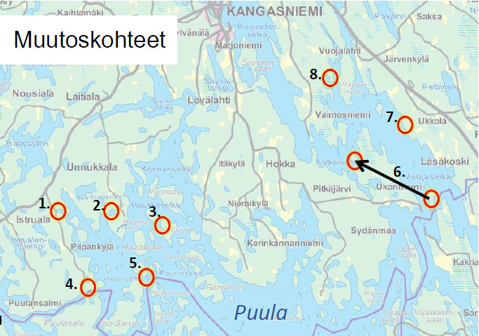 KANGASNIEMEN KUNTA, Vuorisalon ranta-asemakaavan kumoaminen tilan 213-436-1-48 osa-alueelta, EHDOTUS 1 Ranta-asemakaavan kumoamisen selostusosa, joka koskee 29. helmikuuta 2016 päivättyä kaavakarttaa.