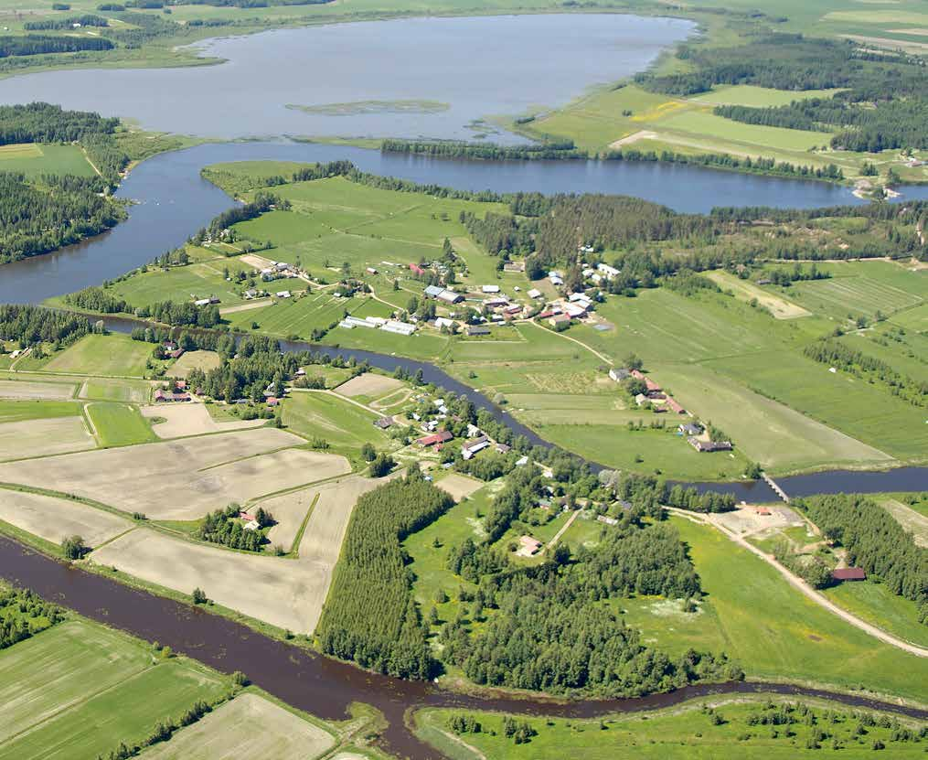 KYMIJOEN POHJOISOSA OSAYLEISKAAVA Muhjärvi Särkänniemi lentokenttä Kouvola Wredeby Kouvola Tottomäki Heponiemi hautausmaa Kahrinmäki Vuolle Tervaniemi