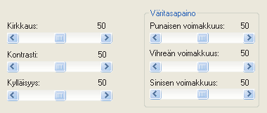 Näitä asetuksia voidaan käyttää yksinkertaisia korjauksia varten silloin, kun tietokoneellesi