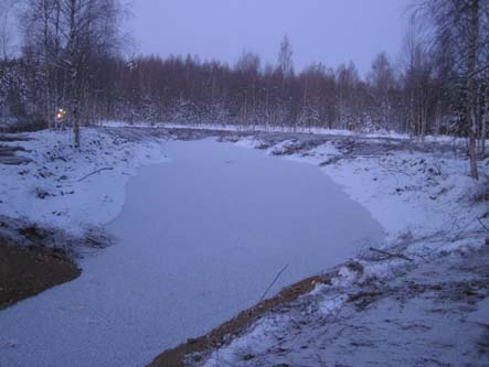 Teuronjoen alajuoksulle, lähelle Suolijärveä rakennettiin