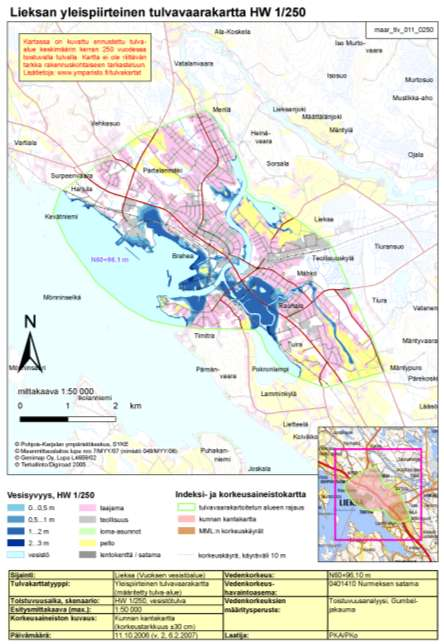 Tulvavaarakarttojen käyttö perusta tehokkaalle tulvariskien hallinnalle tulvariskikartoitus alueiden käytön suunnittelu